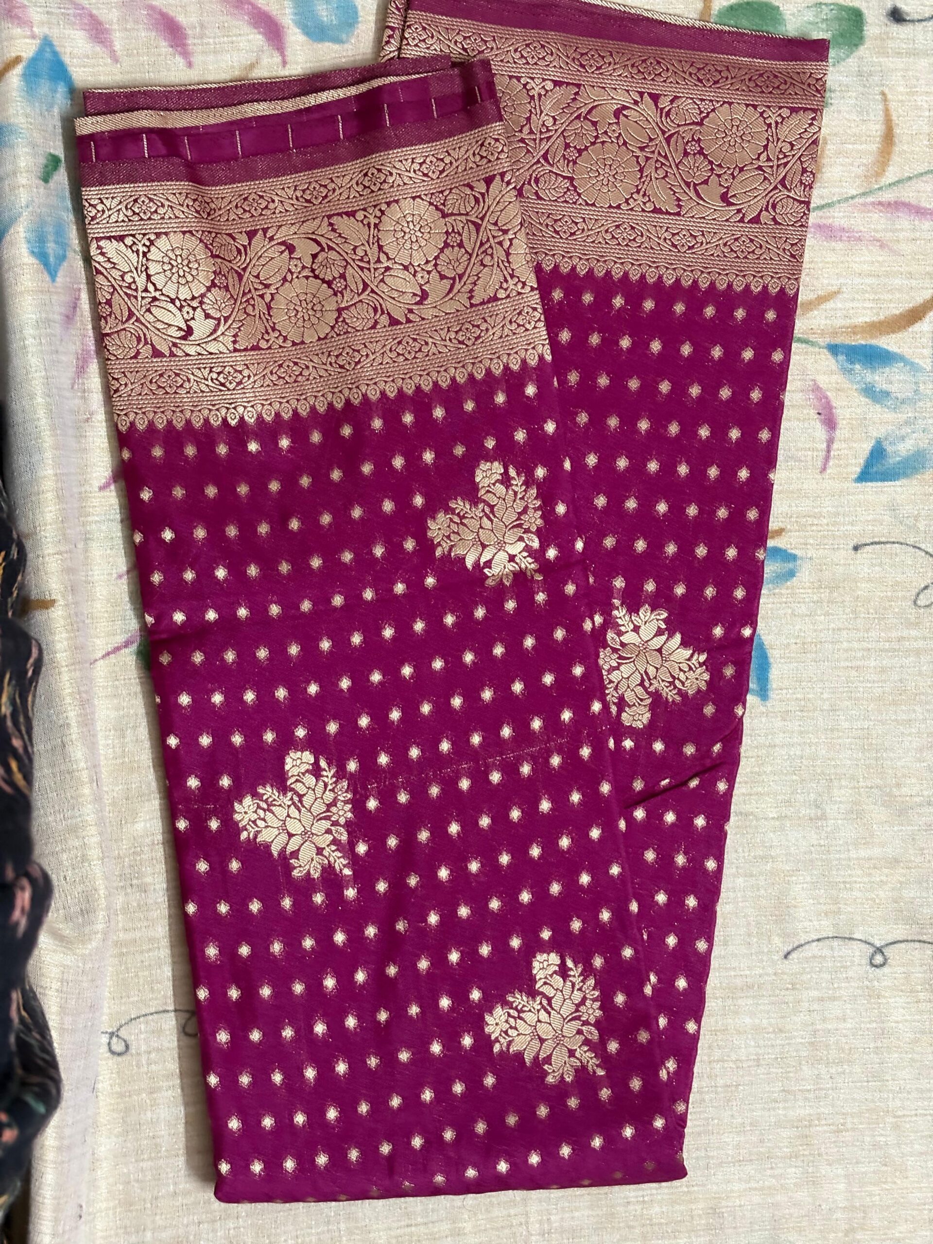 PREMIUM TRENDY CRAPE GEORGETTE SAREES